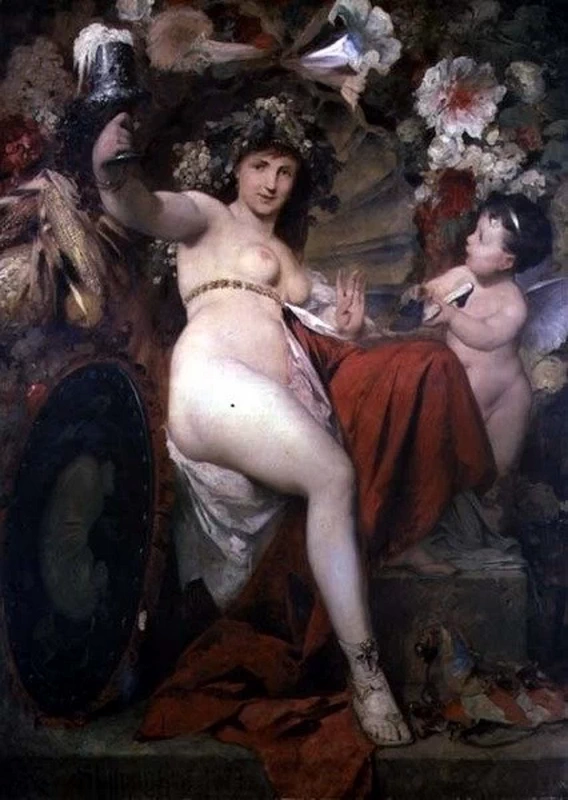 Ninfa che beve a una sorgente, 1907 1